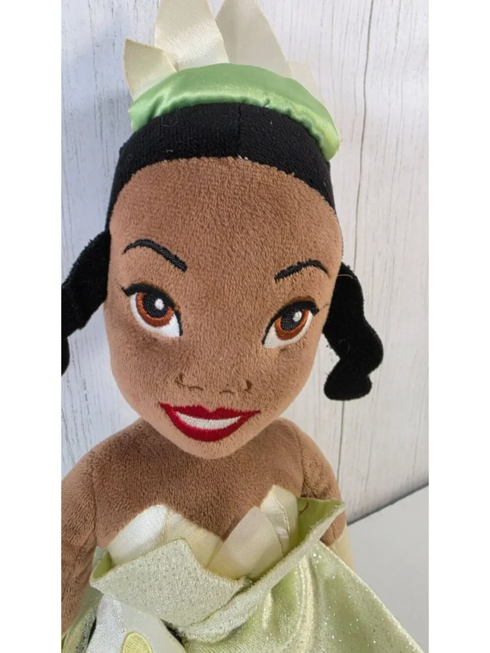 DISNEY STORE TIANA PLUSH DOLL 20